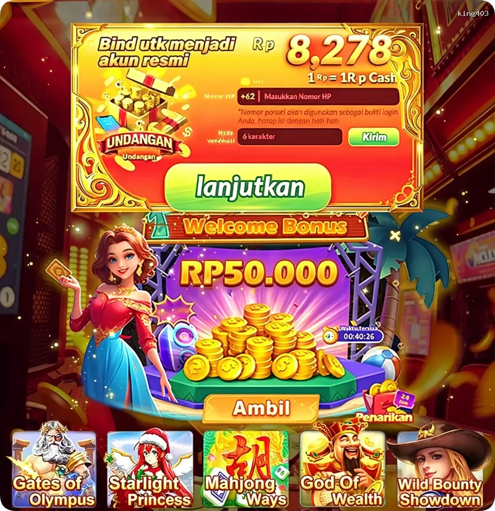 king403 Masuk